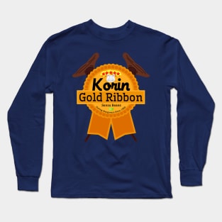 Korin Gold Ribbon Long Sleeve T-Shirt